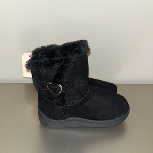 Faded Glory Black Kids Boots